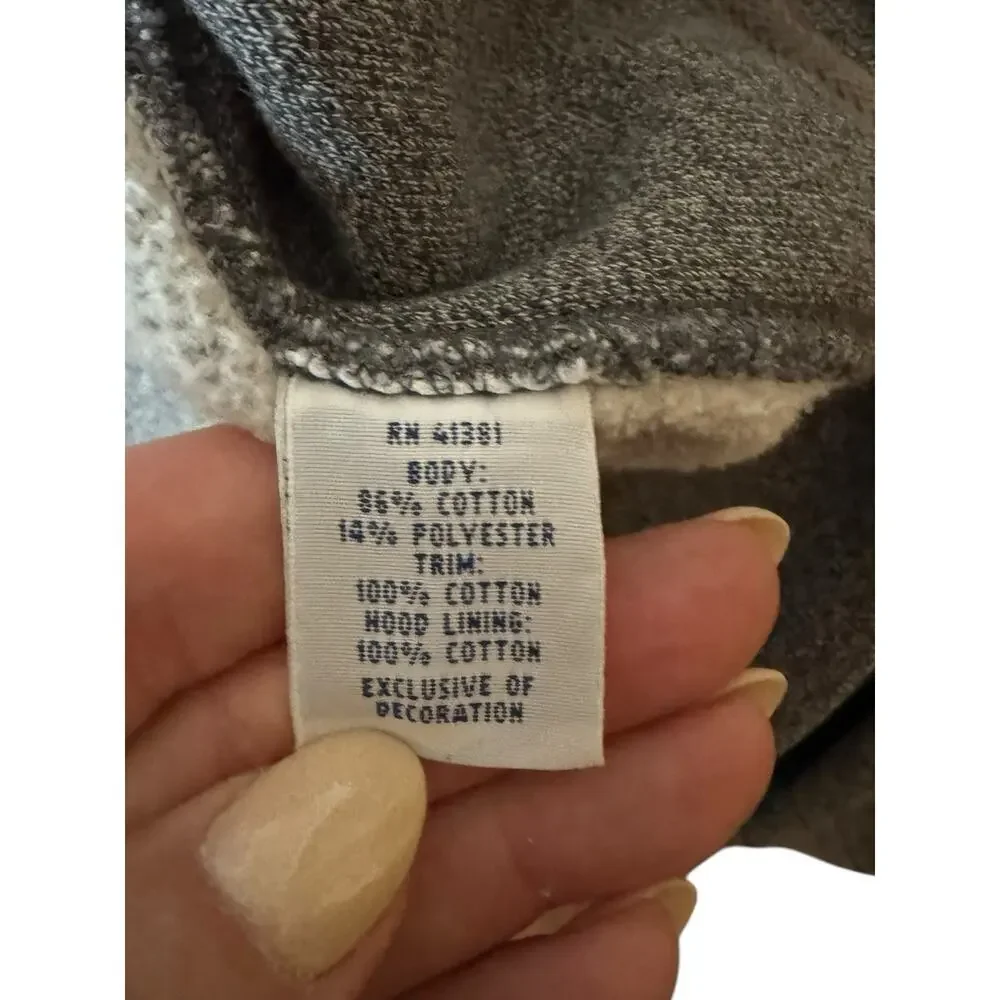 Polo Ralph Lauren Men's XL Gray Full Zip Hoodie w/ Pockets Embroidered $165